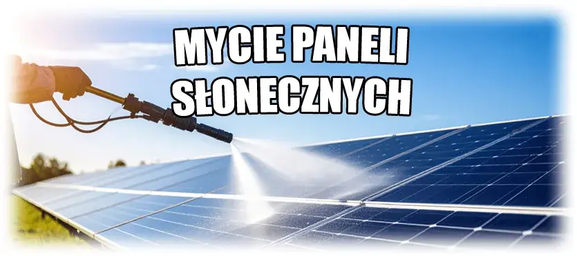 Mycie paneli słonecznych Mycie paneli słonecznych